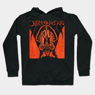 necrodream : Enormous Orange Brain  (E.O.B.) Hoodie